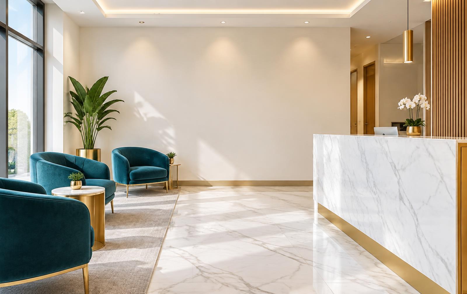 Shifa Medical Group clinic reception in Bahrain