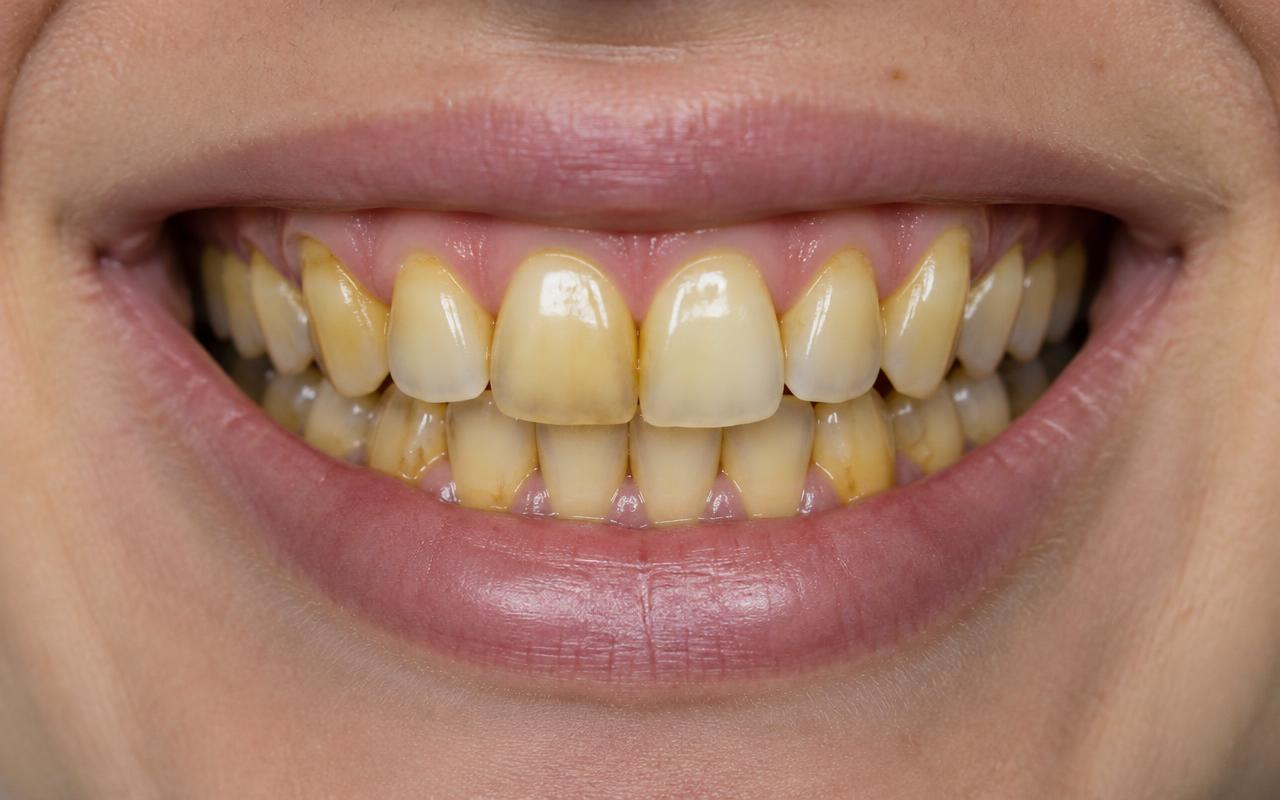 Teeth Whitening — before treatment